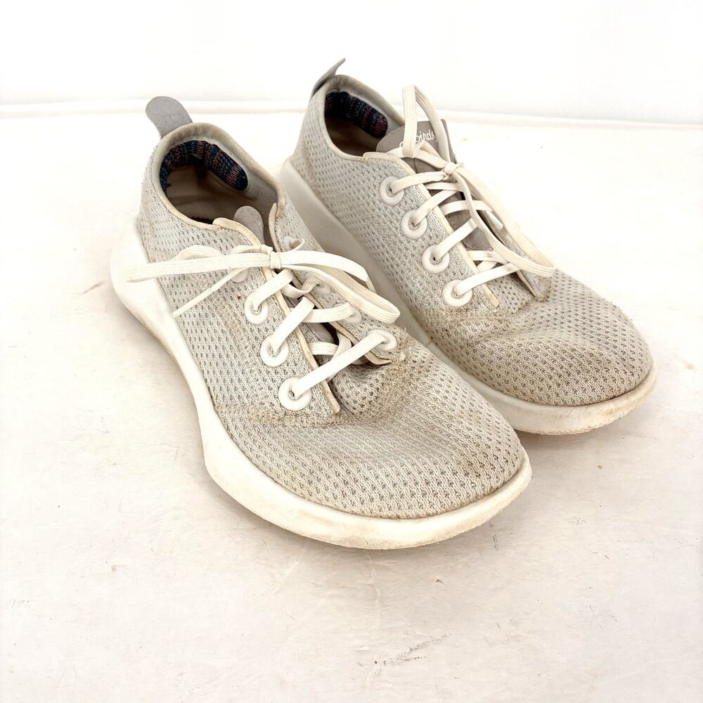 Allbirds SuperLight Tree Runner Women's 8 White Lightweight Sneakers Shoes